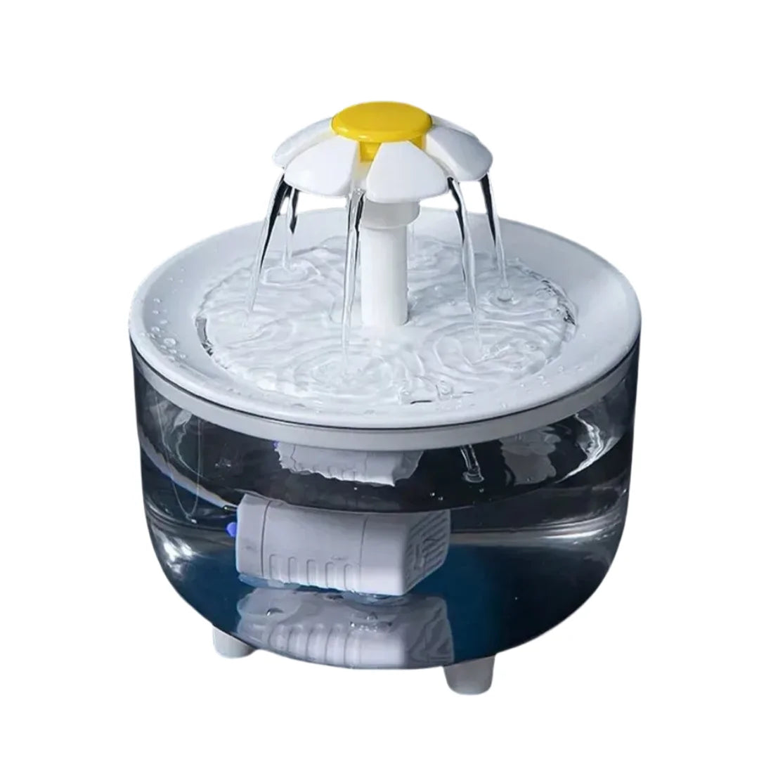 Fontanella Automatica per Gatti con Filtro — Acqua Sempre Fresca 1,2L