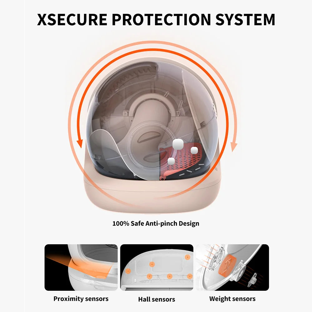 Lettiera Automatica Smart PETKIT PuraMax 2 — Autopulizia 15 Giorni App Control