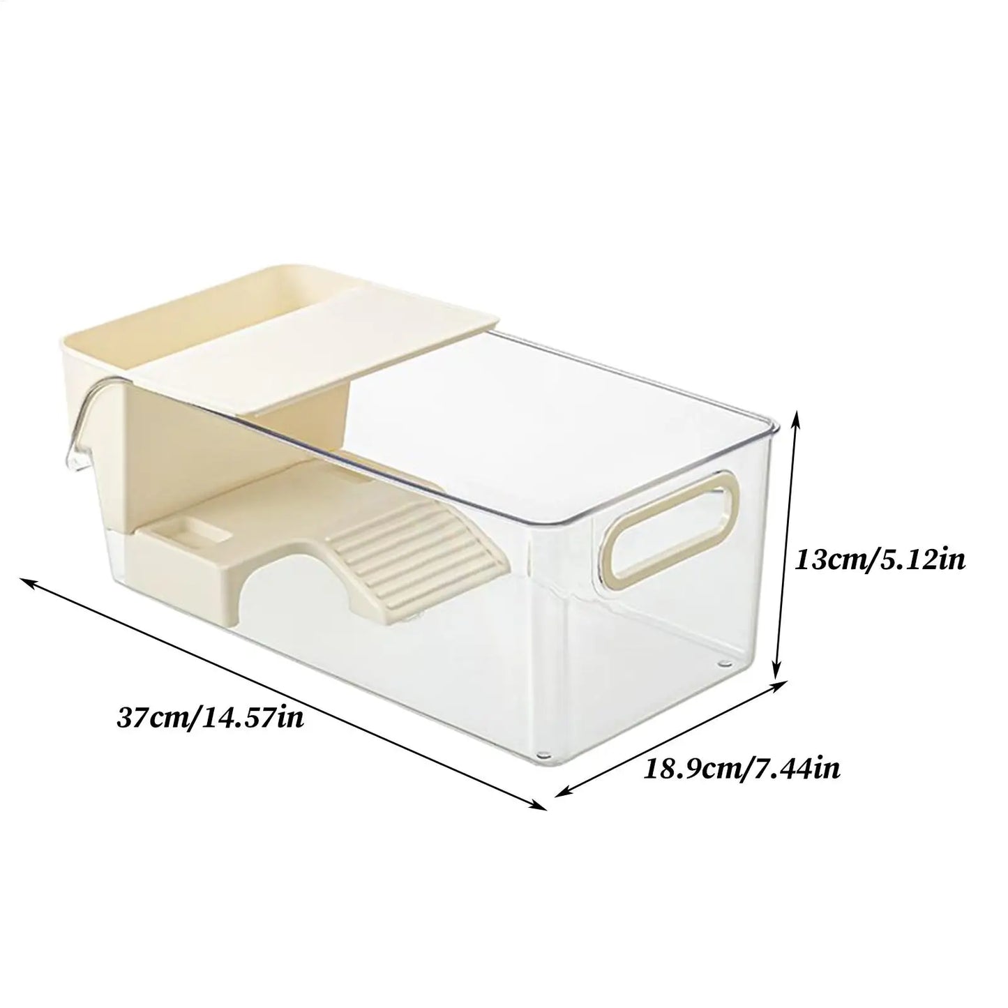 Acquario Terrario Multifunzione per Tartarughe — Trasparente