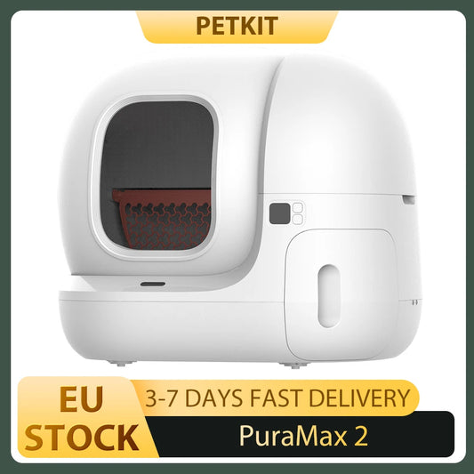 Lettiera Automatica Smart PETKIT PuraMax 2 — Autopulizia 15 Giorni App Control